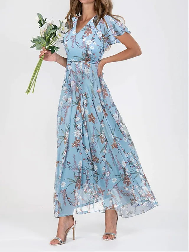Chloé Women's Midi Dress – Elegant Fitted Dress in Soft Fabric for All Occasions