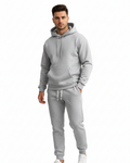 Men's Michael Sports Set – Breathable Polyester Hoodie & Joggers Regular Fit Casual