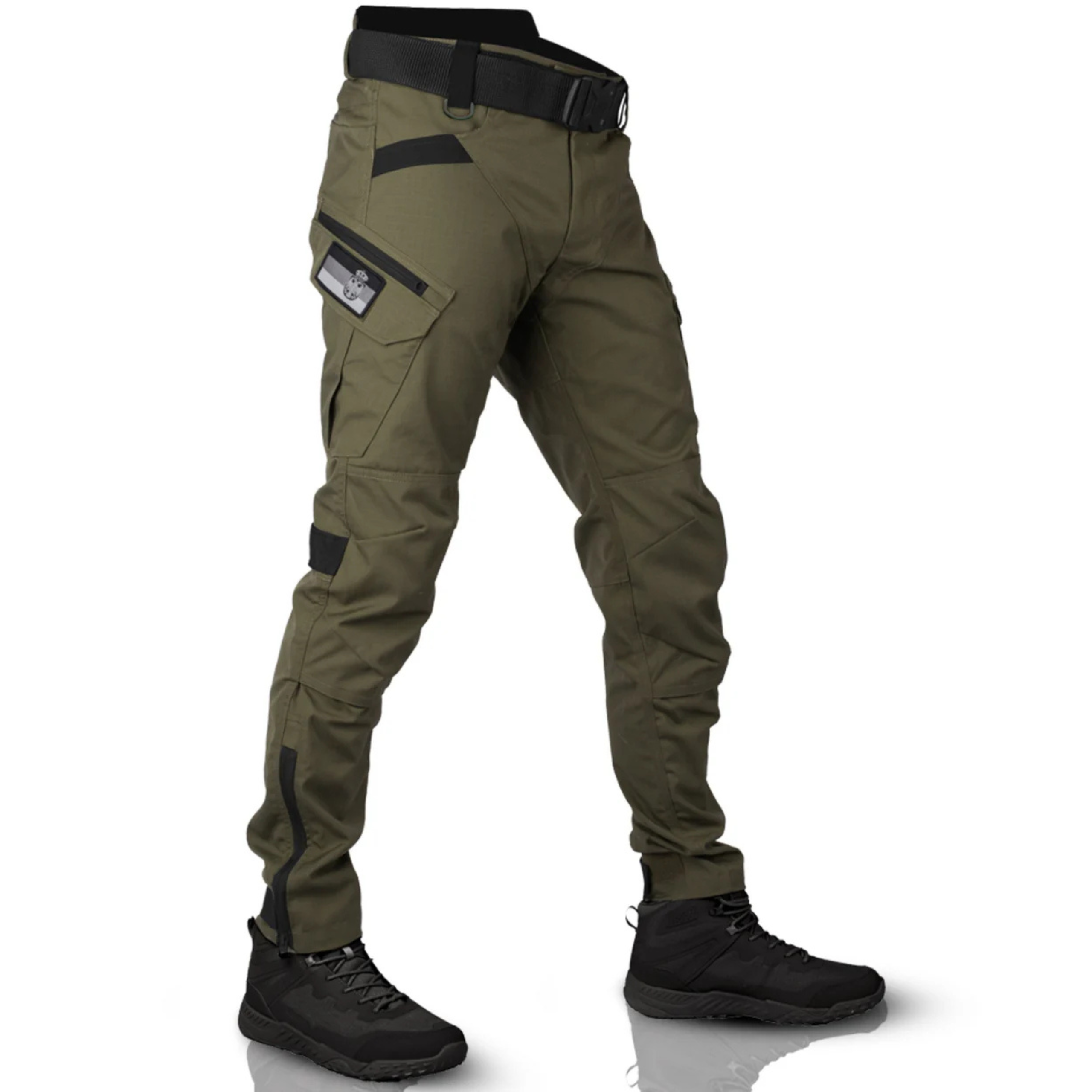 Caleb Men's Cargo Trousers – Durable Trousers with Multiple Pockets and a Comfortable Fit