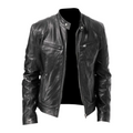 Darius Veste Homme en Cuir – Blouson Élégant en Cuir Premium avec Style Intemporel