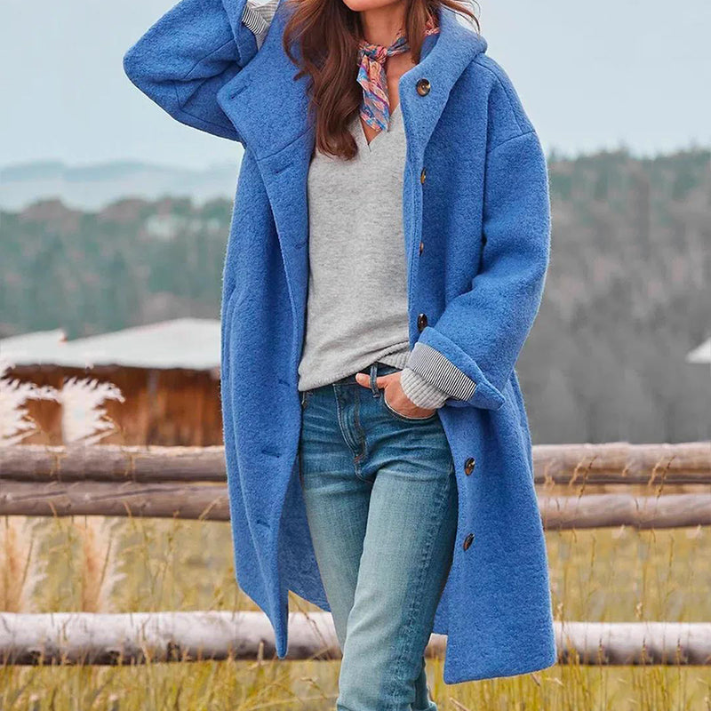 Madison Women's Winter Coat - Warm Jacket with Stylish Hood & Feminine Cut