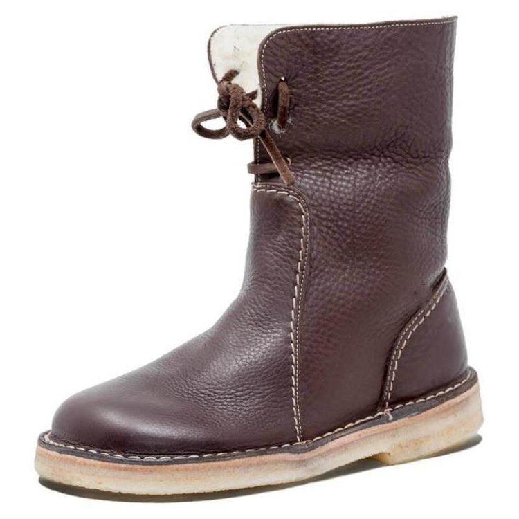 Vaelia Bottes d'Hiver Femme – Bottes Imperméables avec Doublure Chaude et Confort Durable