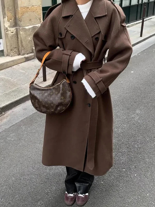 Jessica Cappotto in Lana Donna – Cappotto Elegante e Caldo dallo Stile Senza Tempo per l'Inverno