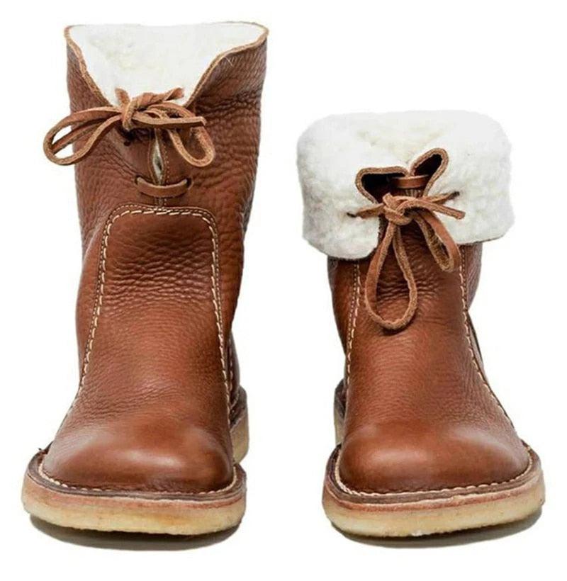 Vaelia Women's Winter Boots – Waterproof Boots with Warm Lining and Lasting Comfort