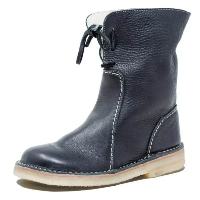 Arrienne Bottes Chaudes Femme Doublées – Boots Élégantes Antidérapantes avec Doublure en Fausse Fourrure