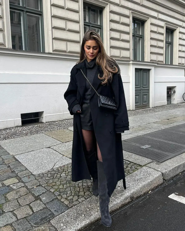 Jessica Women's Wool Coat – Elegant and Warm Coat with a Timeless Style for Winter