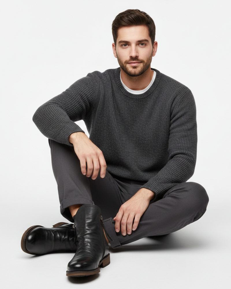 Benjamin Bottines Homme – Boots Élégantes à Zip Latéral avec Design Moderne et Confortable