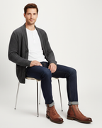Benjamin Bottines Homme – Boots Élégantes à Zip Latéral avec Design Moderne et Confortable