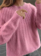 Aurelia Pull Femme en Cachemire – Pull 100 % Cachemire avec Maille Douce et Élégance Intemporelle