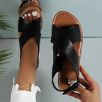 Alice Sandales Femme en Cuir – Sandales Élégantes, Confortables & Idéales pour l'Été