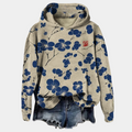 Victoria Women's Hoodie – Floral Hoodie in Soft, Breathable Cotton Blend
