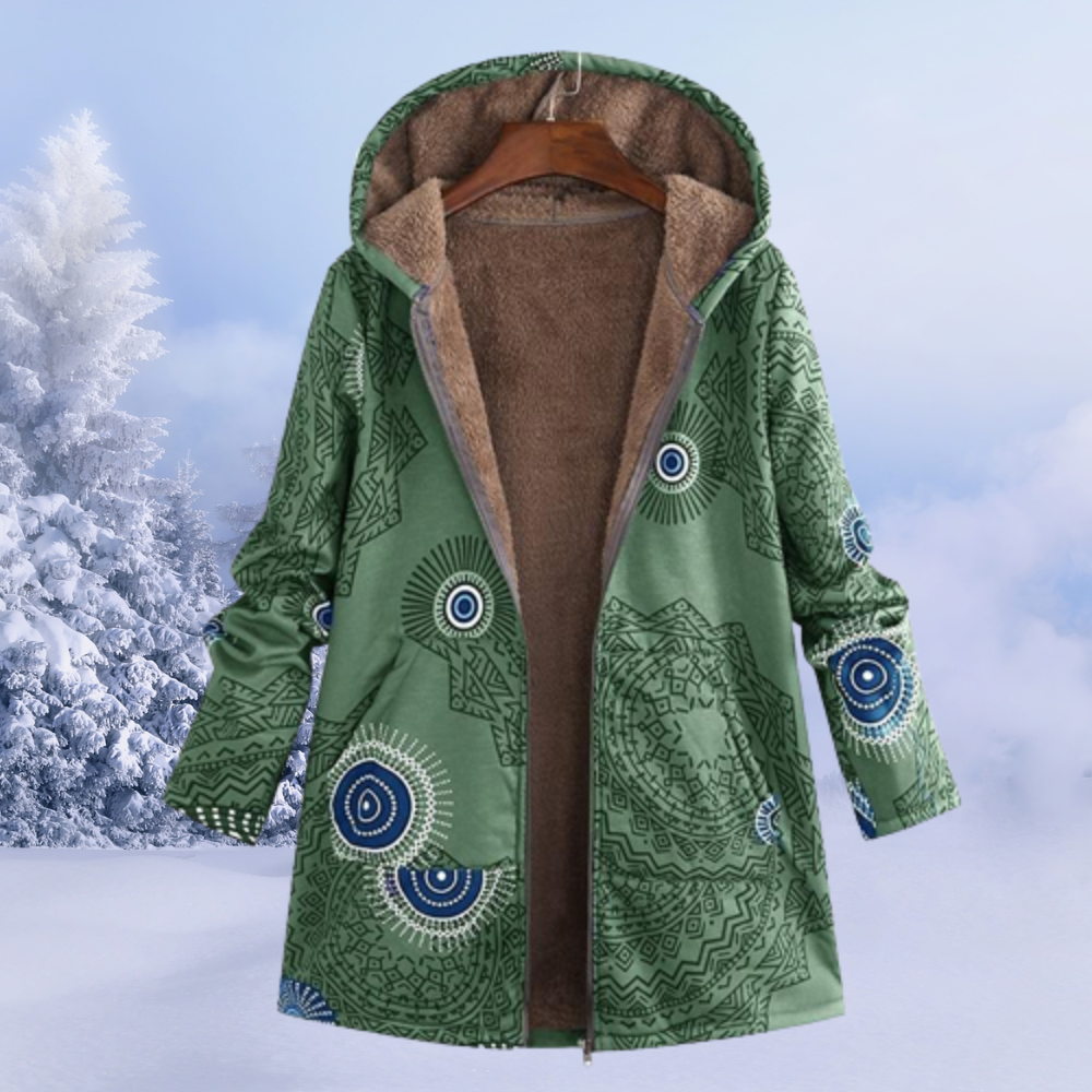 Nerissa Veste Femme à Capuche – Veste Douillette avec Tissu Ultra-Doux et Style Décontracté