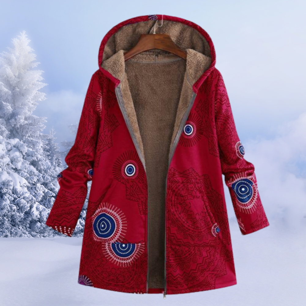 Nerissa Veste Femme à Capuche – Veste Douillette avec Tissu Ultra-Doux et Style Décontracté