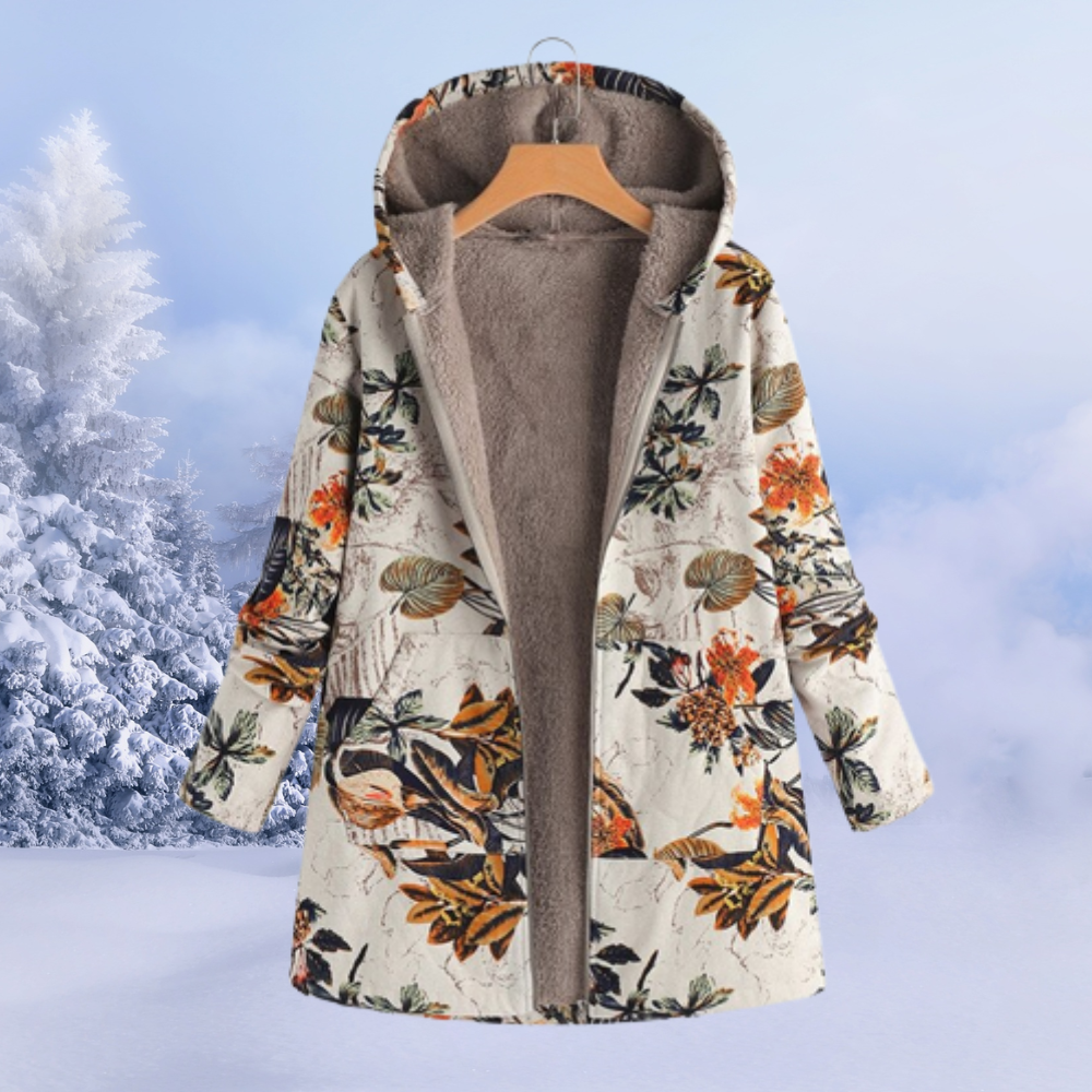 Nerissa Veste Femme à Capuche – Veste Douillette avec Tissu Ultra-Doux et Style Décontracté