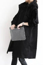 Rebecca Impermeabile Donna – Impermeabile Urbano con Cappuccio Oversize e Tessuto Traspirante