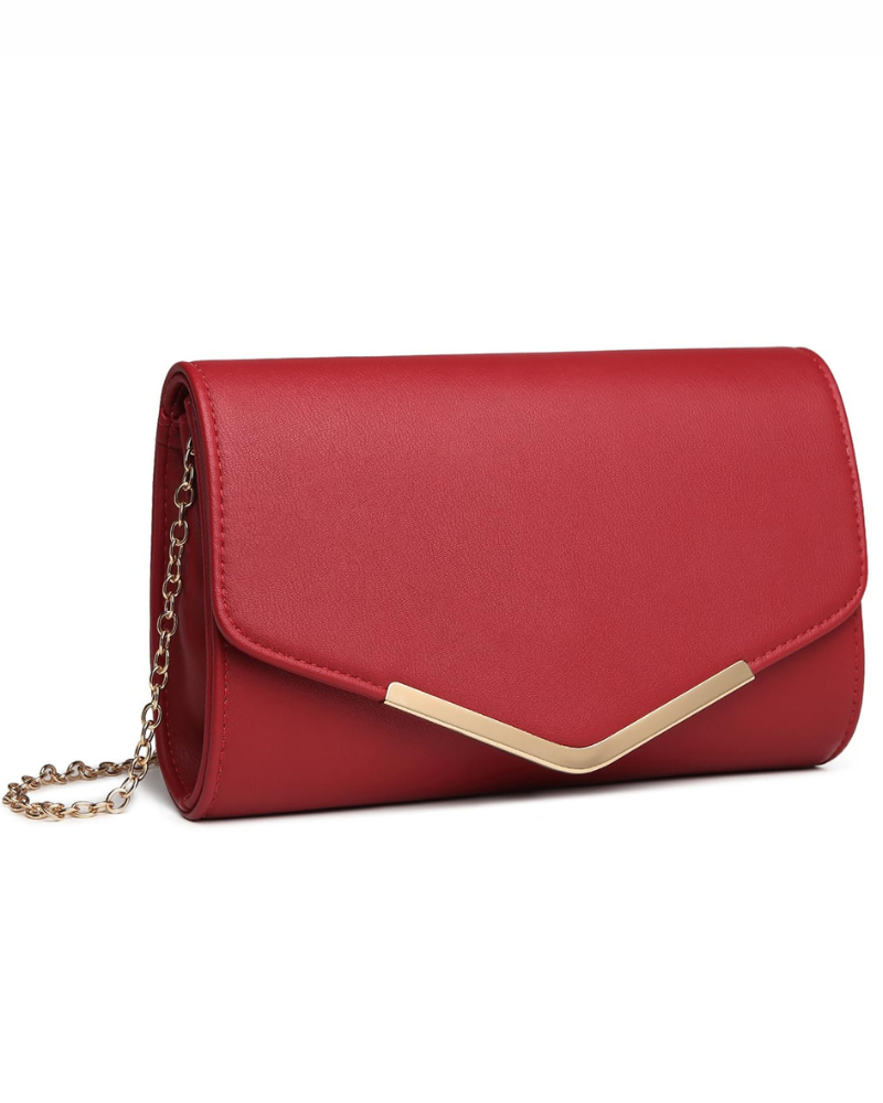 Lorelei Pochette Donna – Borsa da Sera Glitterata a Busta con Tracolla Rimovibile Elegante