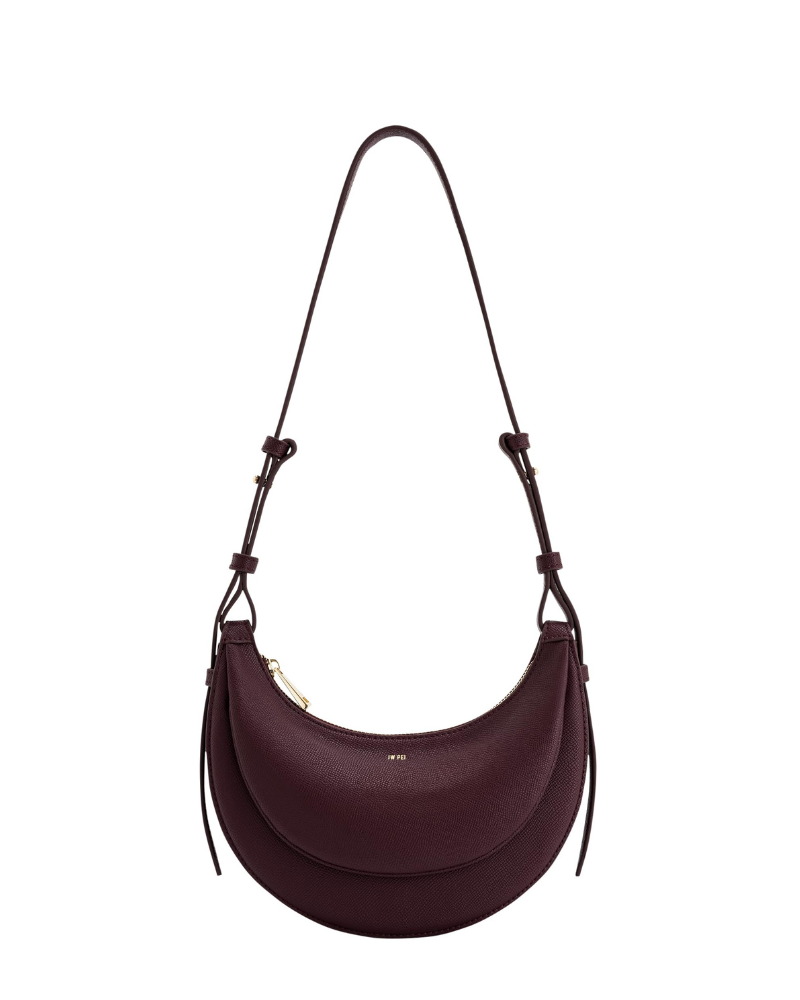 Greer Borsa a Tracolla Donna – Borsa in Pelle Vegana con Tracolla Regolabile e Finiture Dorate