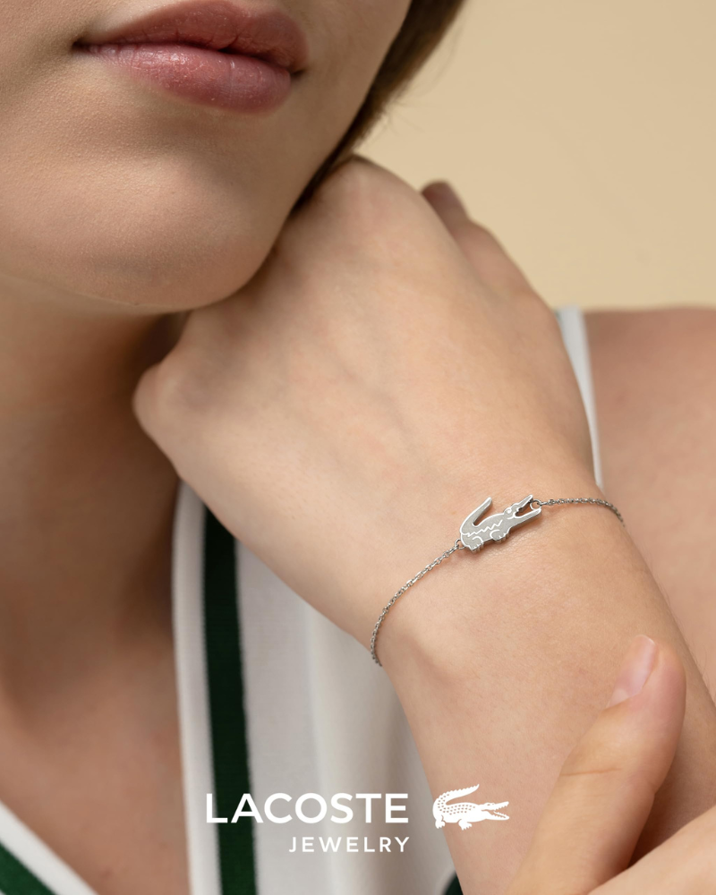 Teagan Women's Bracelet – Elegant Crocodile Pattern Stainless Steel Chain Bracelet