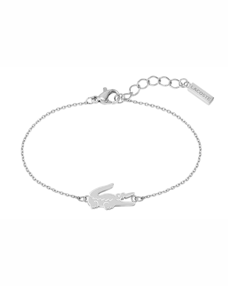 Teagan Women's Bracelet – Elegant Crocodile Pattern Stainless Steel Chain Bracelet
