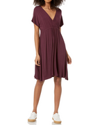 Merritt Long Dress Women’s – Maxi Flowing Viscose Dress Round Neck Comfortable Fit  