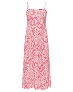 Prescott Long Dress Women’s – Maxi Sleeveless Dress U-Neck Adjustable Straps Elegant  