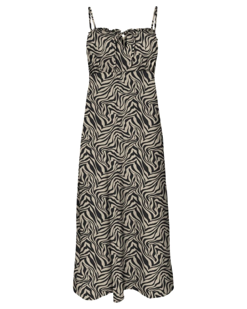 Prescott Long Dress Women’s – Maxi Sleeveless Dress U-Neck Adjustable Straps Elegant  