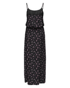 Vestido Largo Brynn Mujer – Vestido Maxi Estampado Sin Mangas con Cuello Redondo y Cinturón para Atar