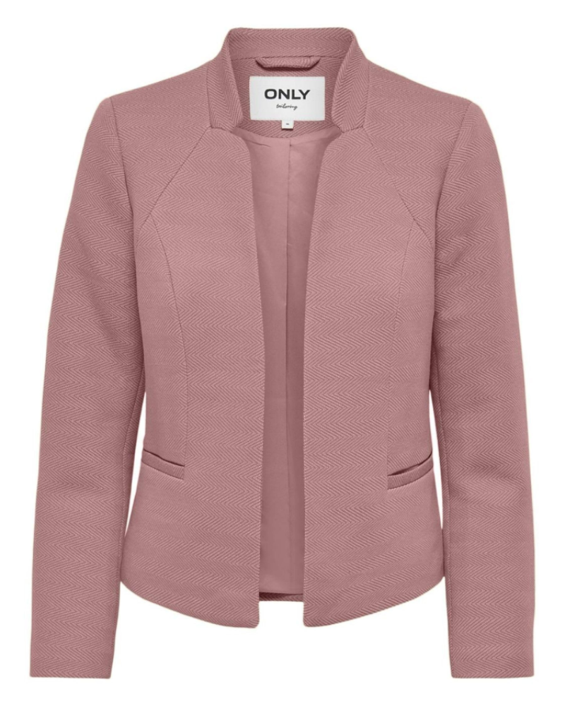 Camille Blazer Court Femme – Veste Croppée Ouverte avec Poches Style Élégant