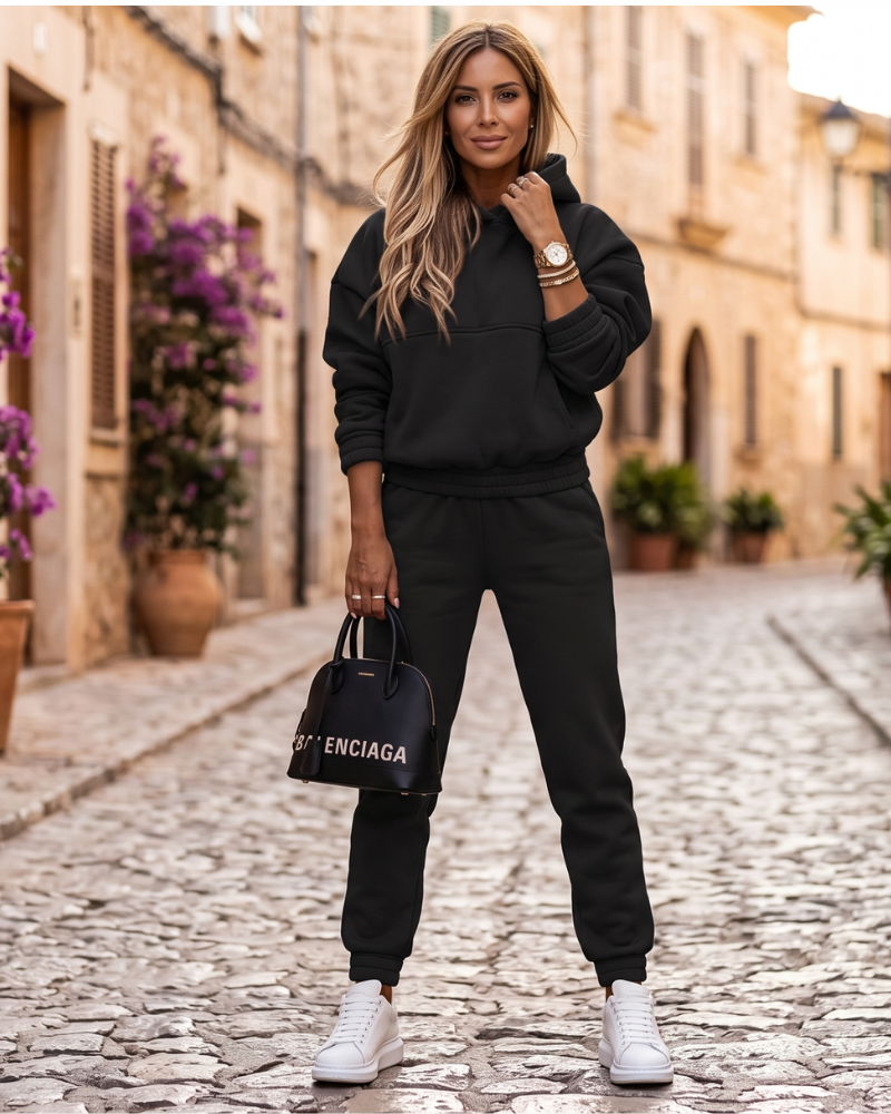 Savannah Completo Tuta Donna – Completo Confortevole con Felpa e Pantaloni dallo Stile Casual