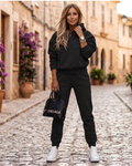 Savannah Completo Tuta Donna – Completo Confortevole con Felpa e Pantaloni dallo Stile Casual