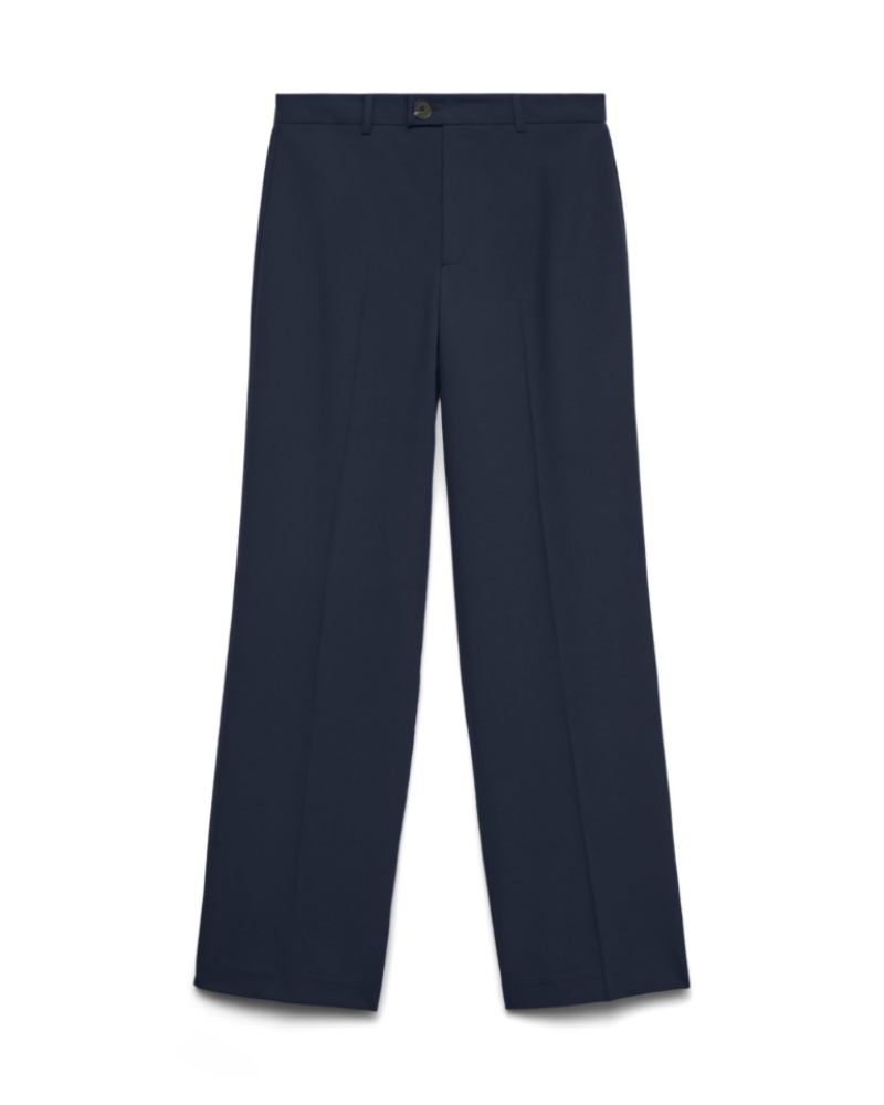 Falda Delaney Mujer – Falda Corta Cruzada de Denim Corte Recto Tiro Medio