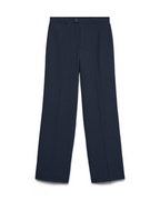 Falda Delaney Mujer – Falda Corta Cruzada de Denim Corte Recto Tiro Medio