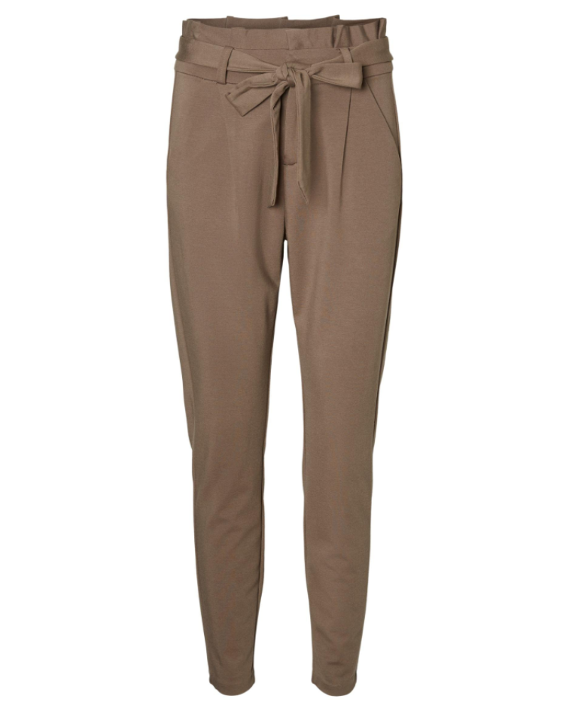 Pantalón Jocelyn Mujer – Pantalón Paperbag de Tiro Alto Corte Amplio Elegante