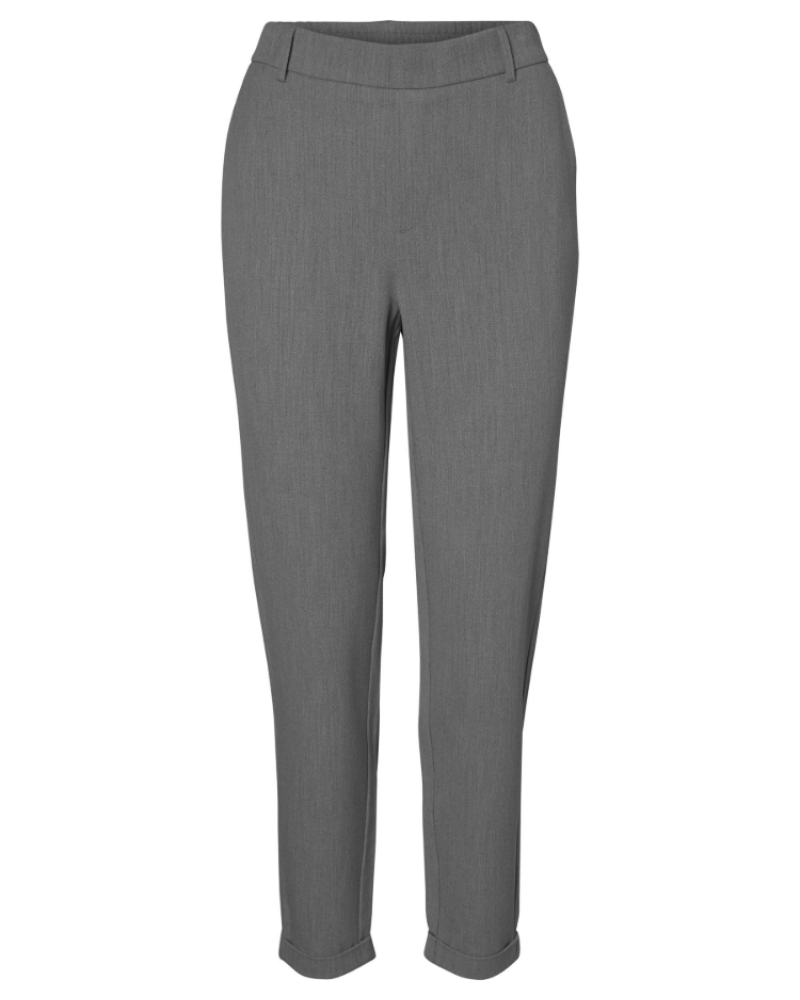 Pantalón Marlowe Mujer – Pantalón Ajustado Corte Regular Stretch con Pasadores para Cinturón