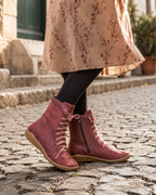 Zephyra Stivali Donna – Stivaletti Artigianali Eleganti con Suola Antiscivolo e Comfort Duraturo