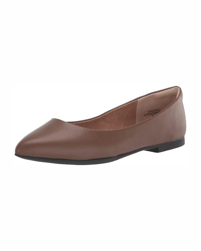 Kennedy Women's Ballet Flats – Pointed Toe Flat Shoes with Non-Slip Sole for Comfort