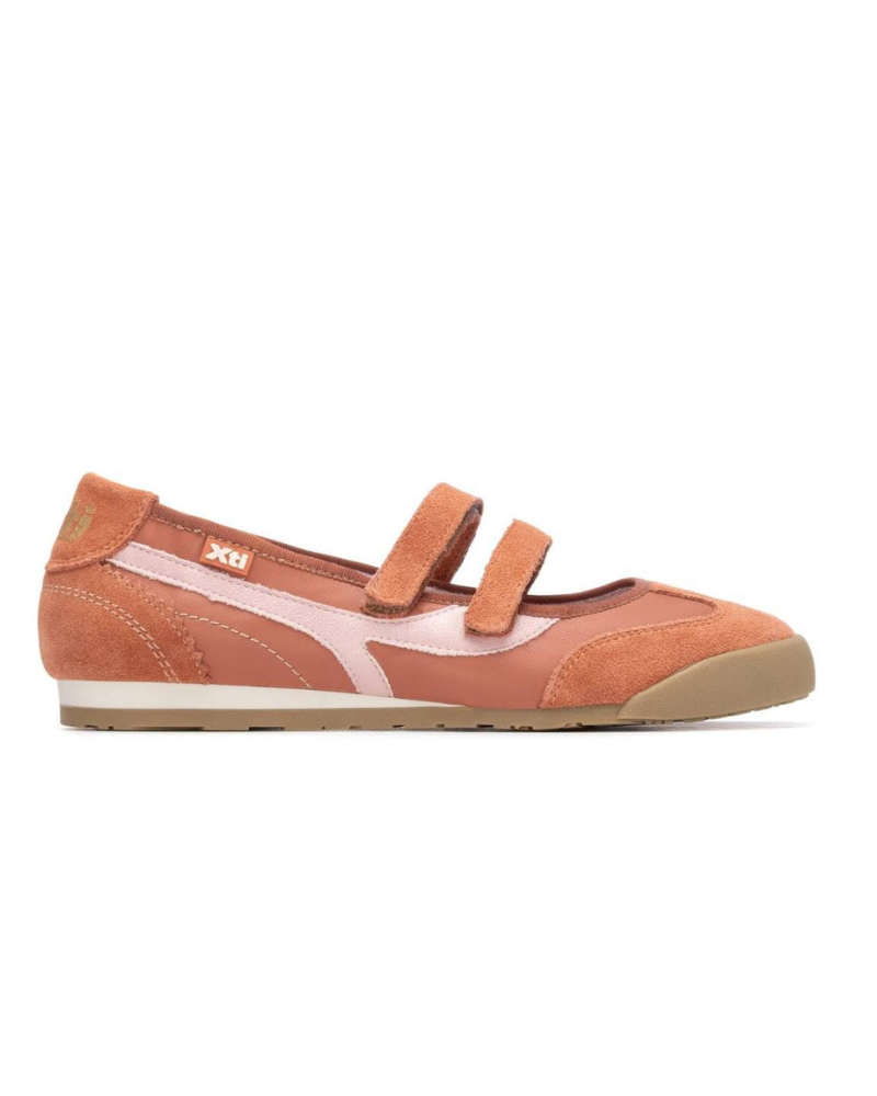 Dakota Women's Ballet Flats – Flat Shoes with Adjustable Straps and Non-Slip Sole