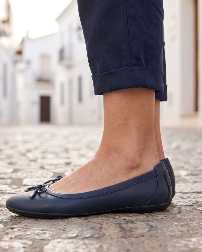 Teagan Ballerines Femme – Chaussures Plates Respirantes Semelle en Caoutchouc Antidérapante