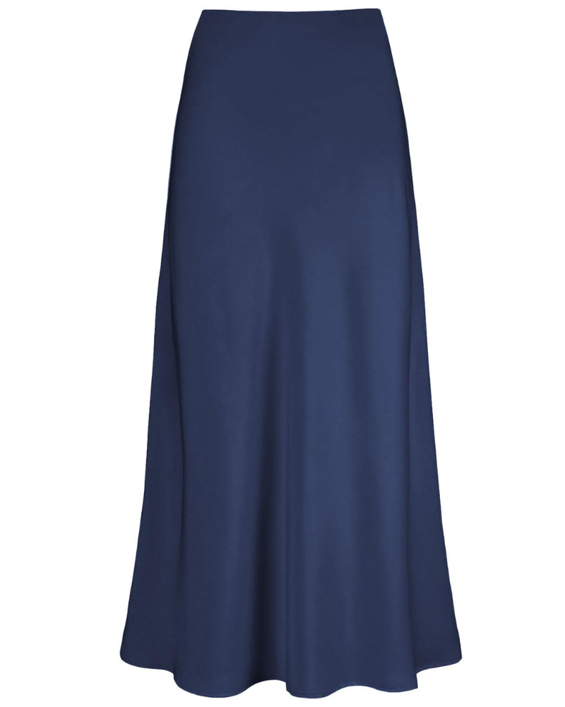 Gonna Yvette da donna – Gonna tinta unita in tessuto elasticizzato, taglio elegante e versatile