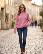 Aurelia Pull Femme en Cachemire – Pull 100 % Cachemire avec Maille Douce et Élégance Intemporelle