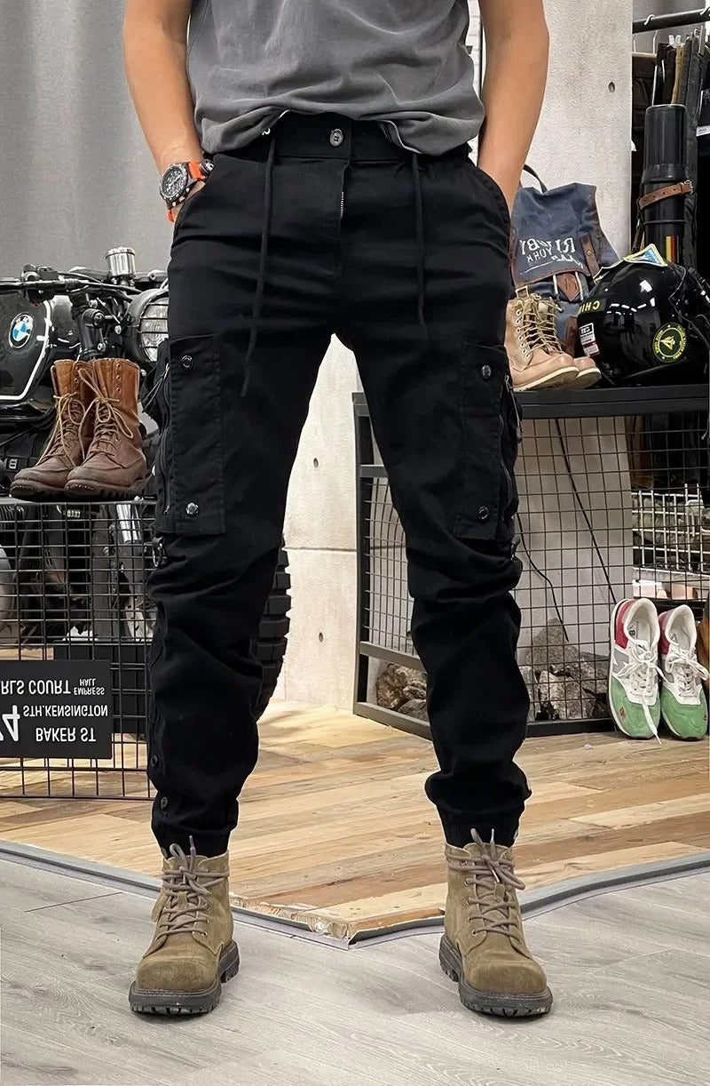 Men's Cargo Trousers Thomas – Stretch Trousers with Spandex, Modern Fit & Practical Pockets