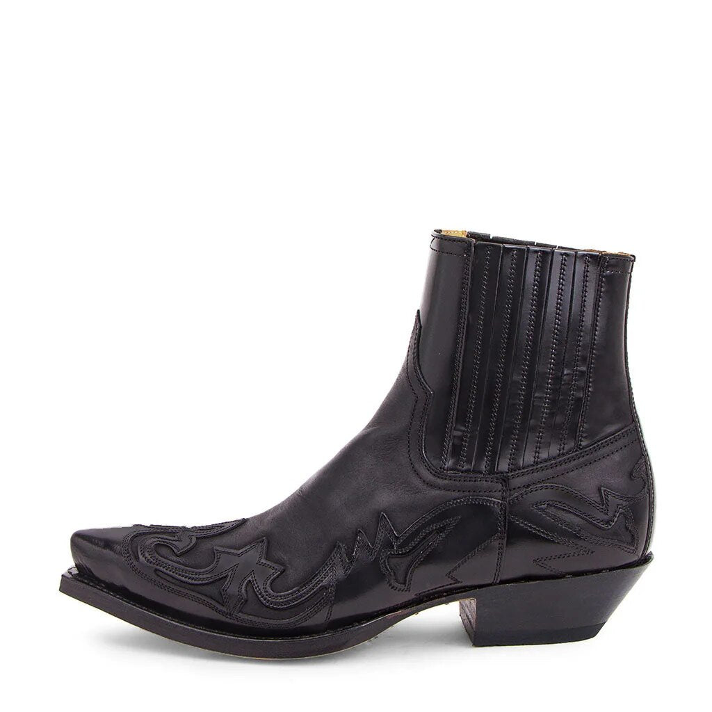 Brittany Bottes Femme Western – Bottes de Cow-Boy en Cuir avec Semelle Antidérapante & Style Chic