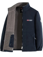 Brandon Veste Polaire Homme – Veste Outdoor Chaude et Légère avec Col Haut Protecteur