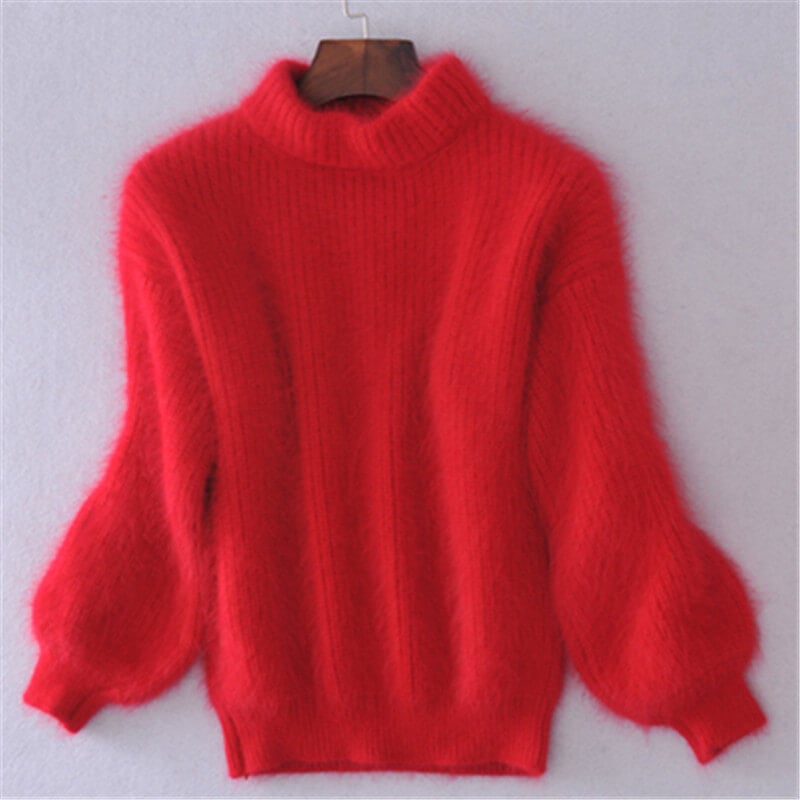 Isolde Women's Wool Sweater – Loose Knit Sweater with Soft Knit and Timeless Style