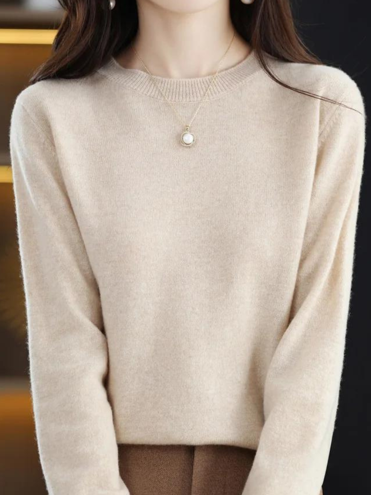 Viviane Women's Knitted Jumper – Soft Knit with an Elegant Cut & Timeless Style