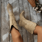 Cassidy Bottes Cowboy Femme – Bottes Western Élégantes au Style Authentique & Confort Durable