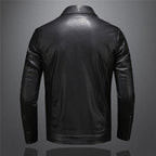 Nathaniel Veste Homme en Cuir – Blouson Élégant en Cuir Premium avec Coupe Intemporelle