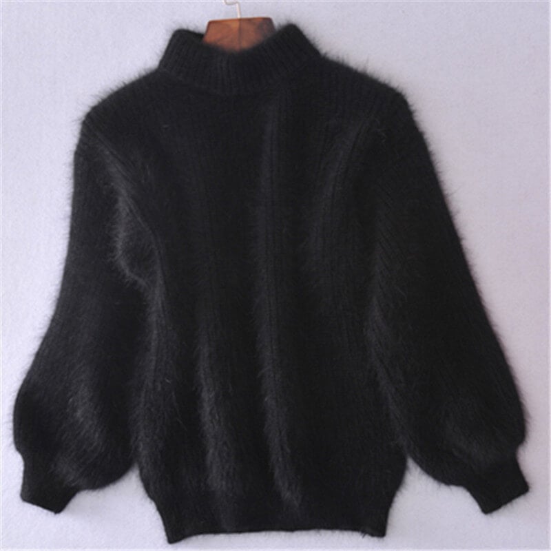 Isolde Women's Wool Sweater – Loose Knit Sweater with Soft Knit and Timeless Style