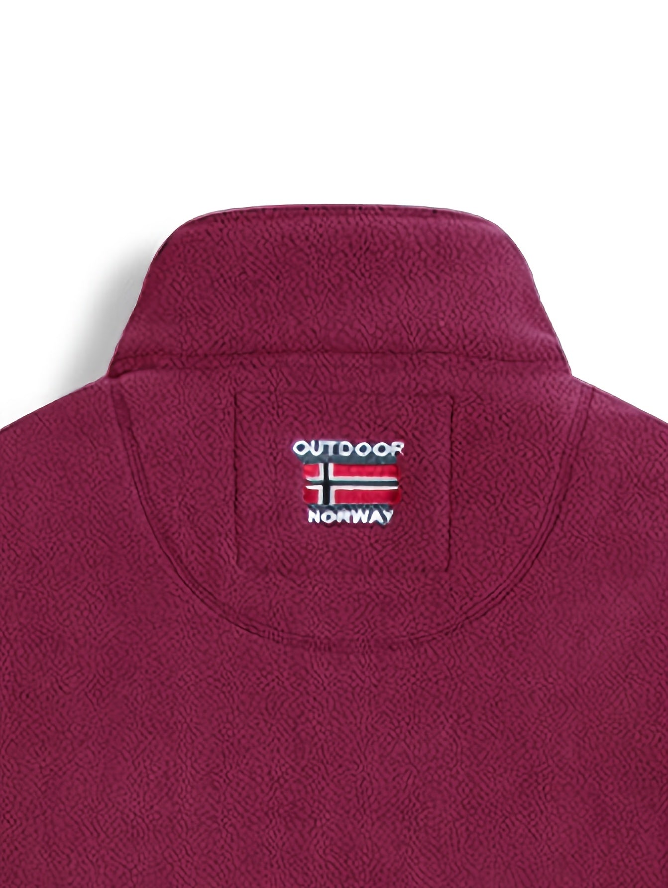 Brandon Men's Fleece Jacket – Warm, Lightweight Outdoor Jacket with Protective High Collar