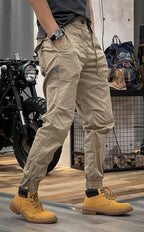 Thomas Pantalones Cargo para Hombre – Pantalones Elásticos con Spandex, Corte Moderno y Bolsillos Prácticos